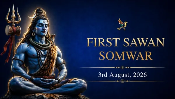 First Sawan Somwar 2026: Date, Significance & Rituals